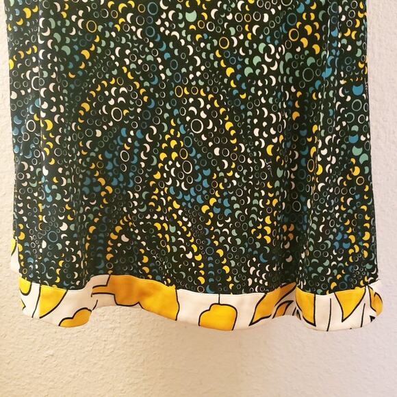 ISSA London Silk Jersey Multi-color Halter Dress  US Size 6 Bombshell Tie-Neck - Picture 6 of 13